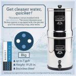 Big Berkey Water Filter - 8.5 Litres