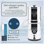 Travel Berkey Water Filter - 5.7 Litres