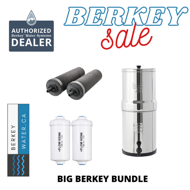 Big Berkey® Special Set With 2 Black Elements And 2 Fluoride Filters
