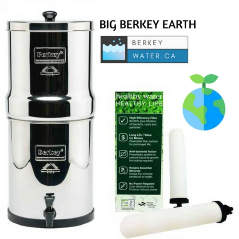 BERKEY FRANCE : Filtre Berkey - BIG, TRAVEL, ROYAL, IMPERIAL, CROWN