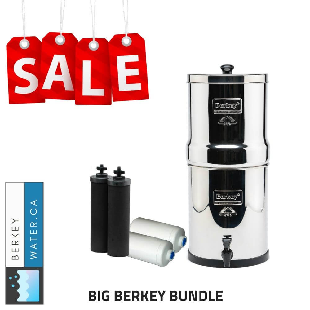 Big Berkey® Special Set With 2 Black Elements And 2 Fluoride Filters