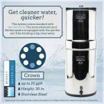 Crown Berkey Water Filter - 22.7 Litres