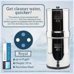 Royal Berkey Water Filter - 12.3 Litres
