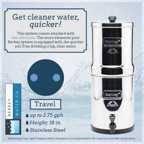 Travel Berkey Water Filter Berkey Water Canada Delivering Fresh Water
